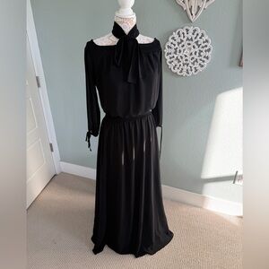 Michael Kors Black Long Sleeve Dress